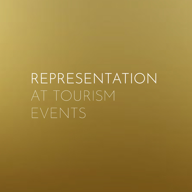 Representation at tourism events